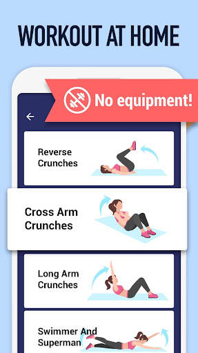 Screenshot From Our Abs Workout - Burn Belly Fat Review