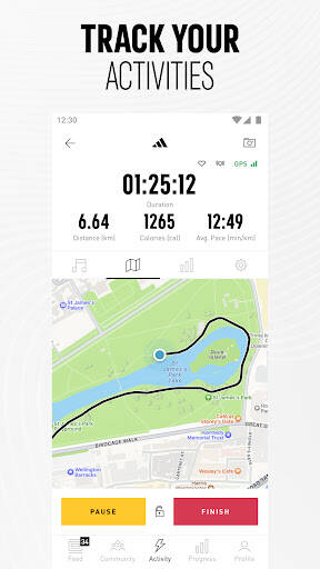 Screenshot From Our adidas Running: Sports Tracker Review