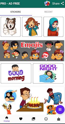 Screenshot From Our Animated Stickers Maker, Text  Review