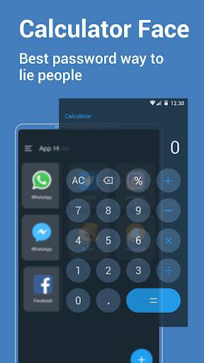 Screenshot From Our App Hider: Hide Apps Review