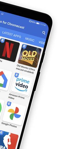 Screenshot From Our Apps for Chromecast Guide Review