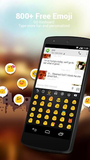 Screenshot From Our Arabic Language - GO Keyboard Review