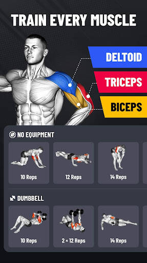 Screenshot From Our Arm Workout - Biceps Exercise Review