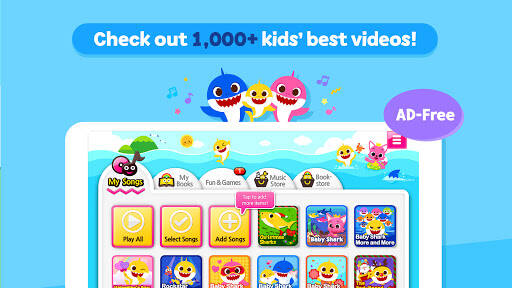 Screenshot From Our Baby Shark Kids Songs&Stories Review