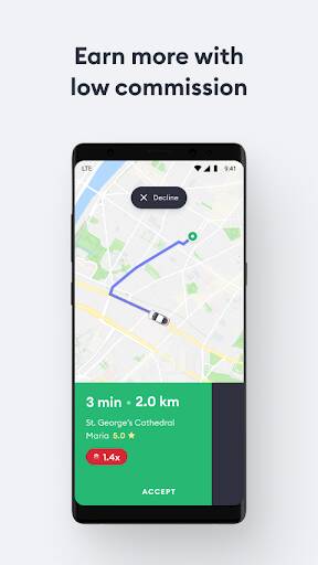 Screenshot From Our Bolt Driver: Drive & Earn Review