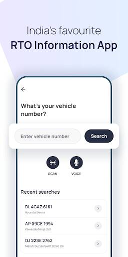 Screenshot From Our CarInfo - RTO Vehicle Info App Review