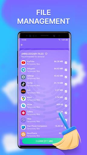 Screenshot From Our Cleaner - Clean Phone & VPN Review