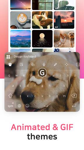Screenshot From Our Design Keyboard - Fonts, Emoji Review