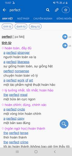 Screenshot From Our Dich Tieng Anh TFlat Translate Review