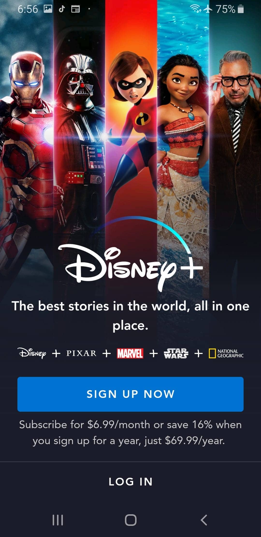Screenshot From Our Disney+ Review
