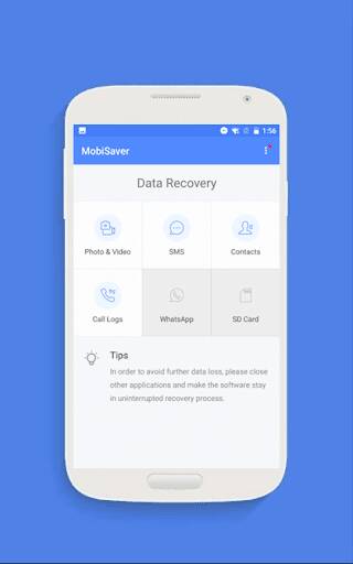 Screenshot From Our EaseUS MobiSaver - Recover Vid Review