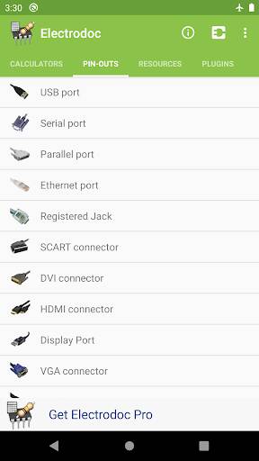 Screenshot From Our Electrodoc - electronics tools Review