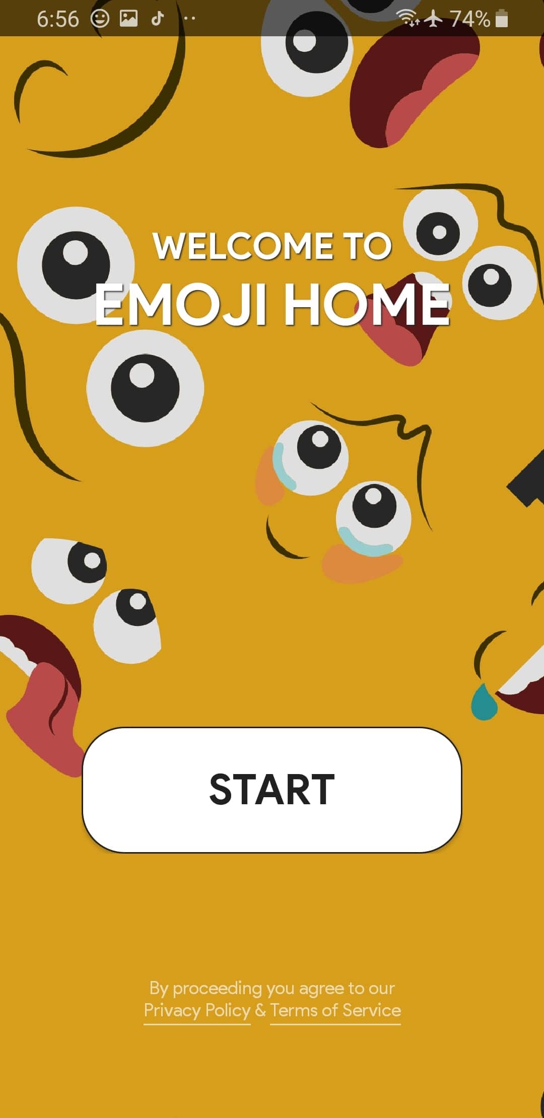 Screenshot From Our Emoji Home - Fun Emoji, GIFs, and Stickers Review