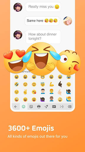 Screenshot From Our Facemoji Emoji Keyboard Lite:D Review