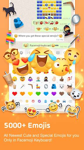 Screenshot From Our Facemoji Emoji Keyboard&Fonts Review