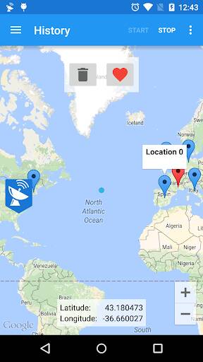 Screenshot From Our Fake GPS Review