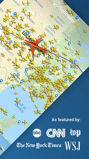Screenshot From Our Flightradar24 Flight Tracker Review