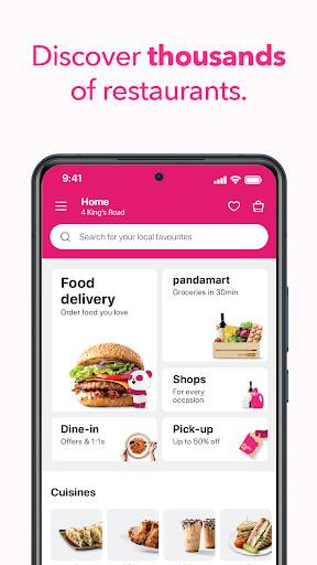Screenshot From Our foodpanda: food & groceries Review