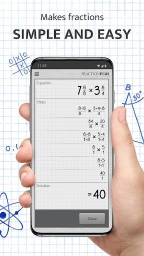Screenshot From Our Fraction Calculator Plus Review