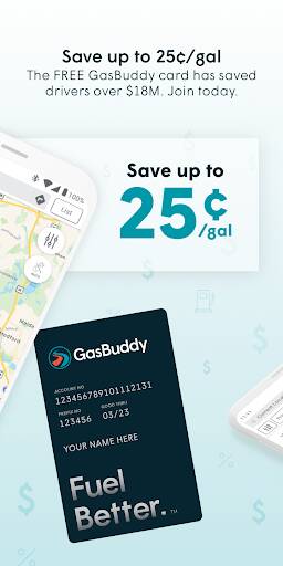 Screenshot From Our GasBuddy: Find & Pay for Gas Review