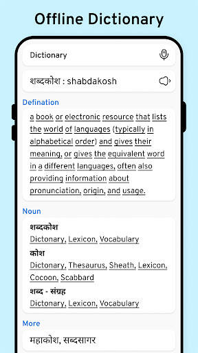 Screenshot From Our Hindi English Translator Review