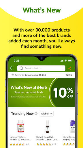 Screenshot From Our iHerb Review