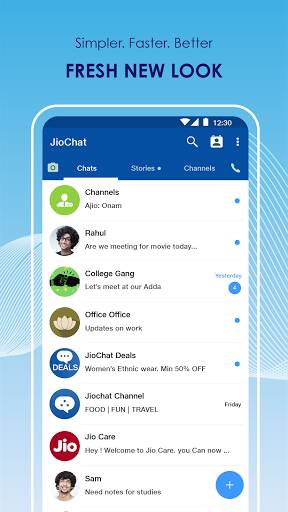 Screenshot From Our JioChat Messenger & Video Call Review