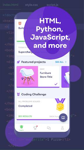Screenshot From Our Learn Coding/Programming: Mimo Review