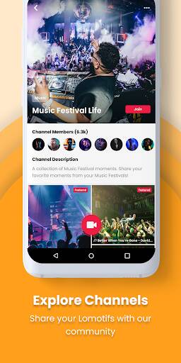 Screenshot From Our Lomotif: Social Video Platform Review