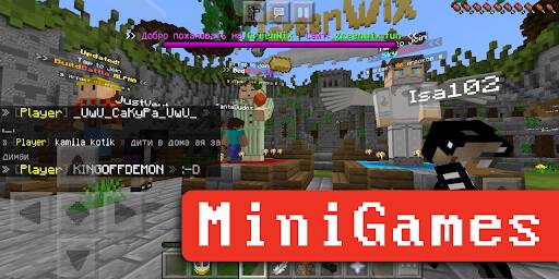 Screenshot From Our Minecraft Mod - Servers MCPE Review