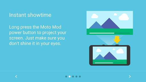 Screenshot From Our Moto Mods Projector Review