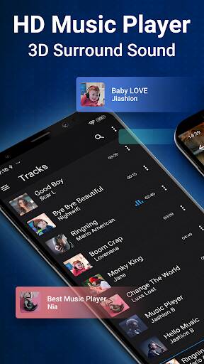 Screenshot From Our Music Player for Android-Audio Review