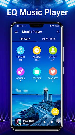 Screenshot From Our Music Player - Mp3 Player Review