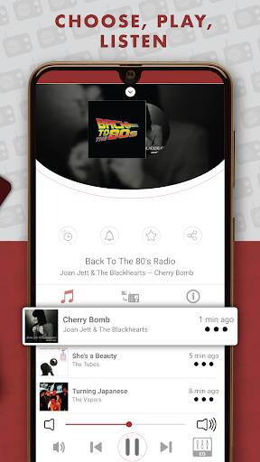 Screenshot From Our myTuner Radio App: FM stations Review