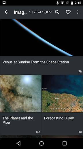 Screenshot From Our NASA Review