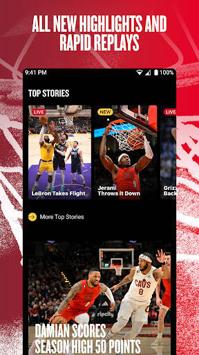 Screenshot From Our NBA: Live Games & Scores Review