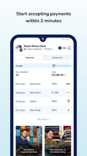 Screenshot From Our Paytm for Business Review