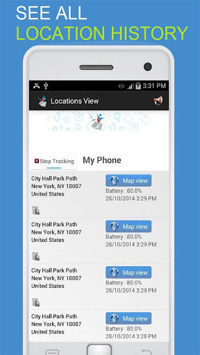 Screenshot From Our Phone Tracker By Number Review