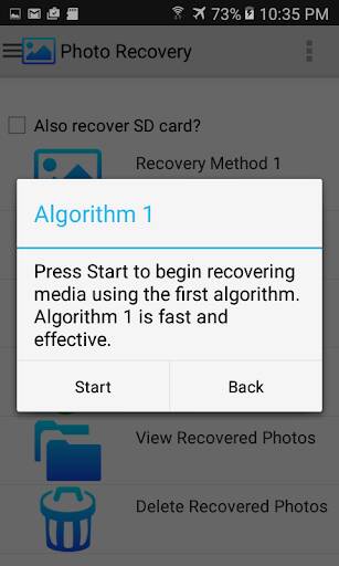 Screenshot From Our Photo Recovery Restore Deleted Review