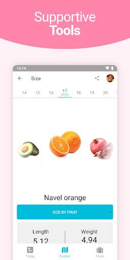 Screenshot From Our Pregnancy + | Tracker App Review