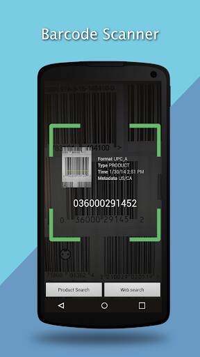 Screenshot From Our QR Code Scan & Barcode Scanner Review