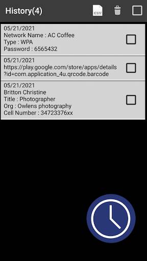 Screenshot From Our QR code Scanner app Review
