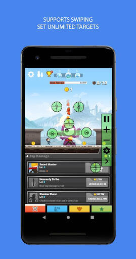 Screenshot From Our QuickTouch - Automatic Clicker Review