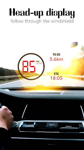 Screenshot From Our Radar GO-X: HUD, GPS, Maps Review