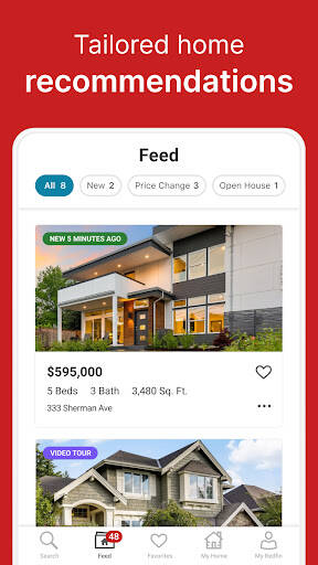 Screenshot From Our Redfin Houses for Sale & Rent Review