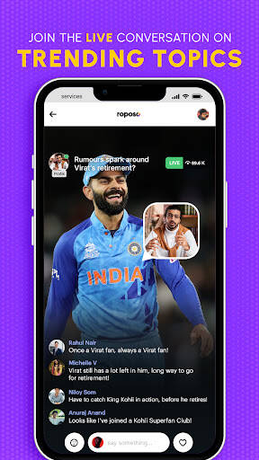 Screenshot From Our Roposo LIVE Review
