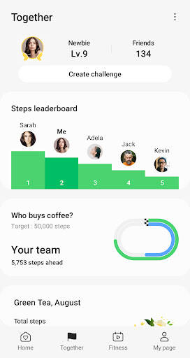 Screenshot From Our Samsung Health Review