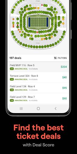 Screenshot From Our SeatGeek – Tickets to Events Review