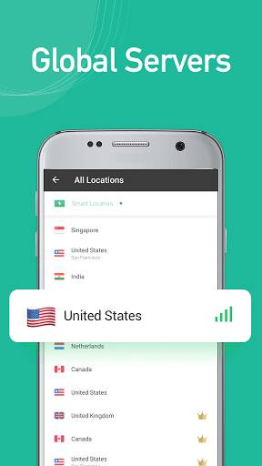 Screenshot From Our Secure VPN Proxy Master Lite Review