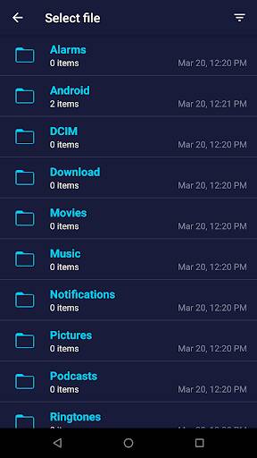 Screenshot From Our Send files to TV Review
